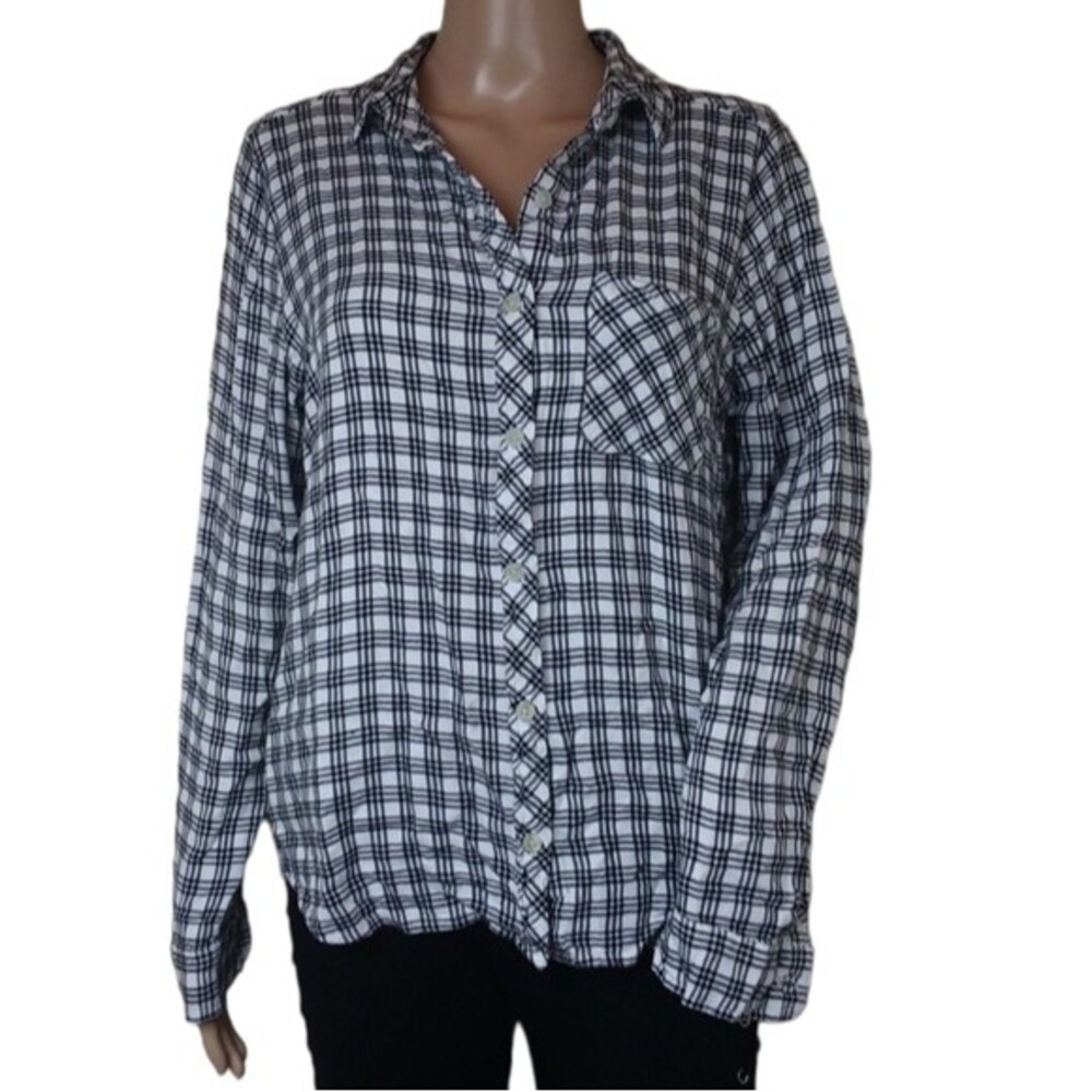 UNIVERSAL Thread Plaid Button Down Shirt